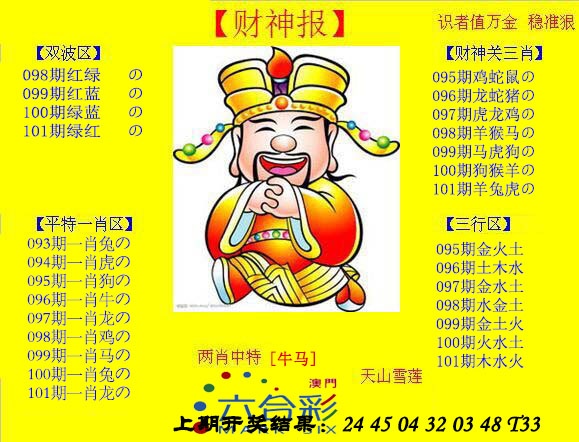 101期黄财神[图]